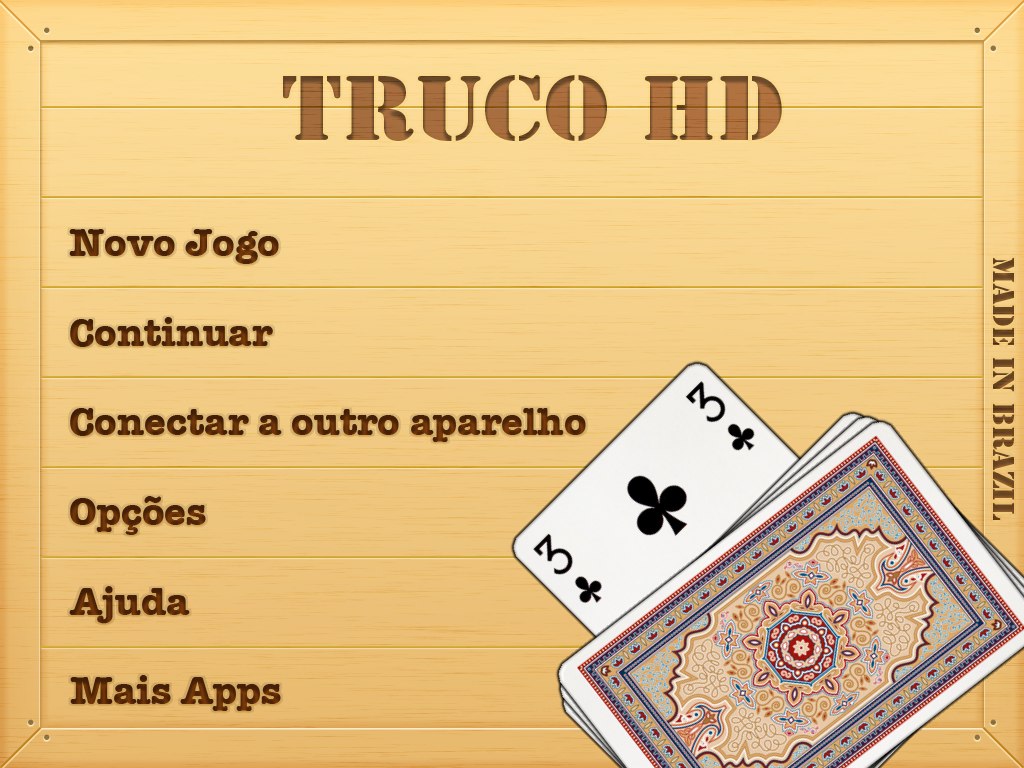 Jogo de truco brasileiro chega finalmente ao iPhone e iPod touch »