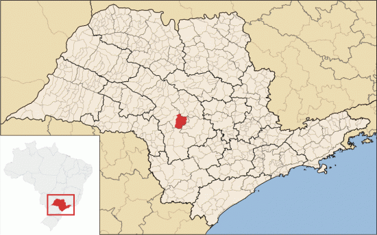 Localização de Lençóis Paulista