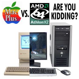 Comparação entre Macintosh Plus e Athlon