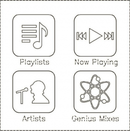 Design da interface do iPod nano 6G