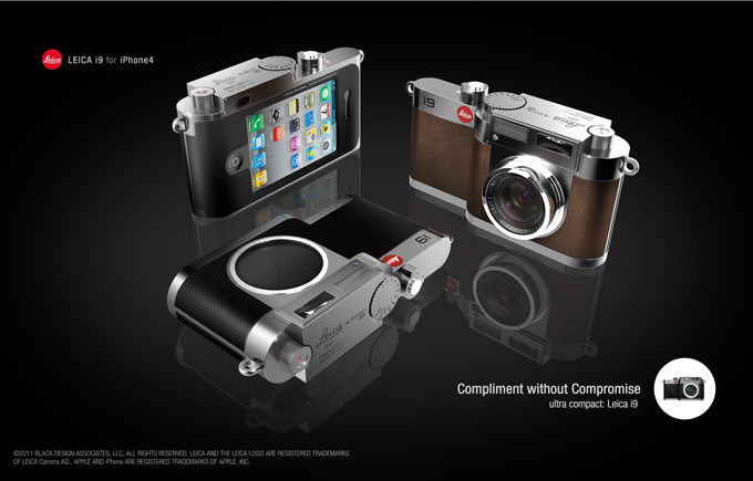 Conceito Leica i9 para iPhone
