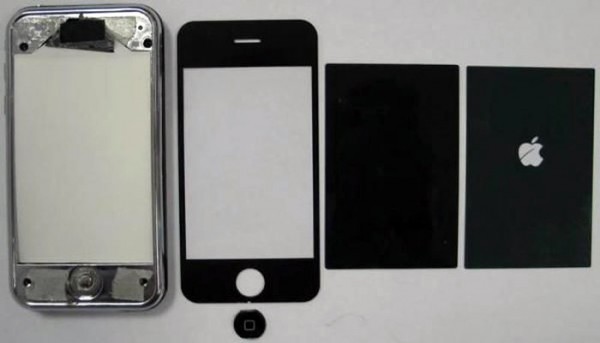 iPhone falso com logo da Apple