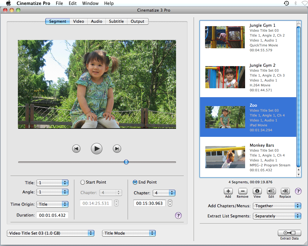 Cinematize 3 Pro para Mac OS X