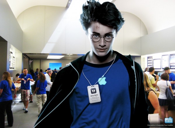 Harry Potter em Apple Retail Store