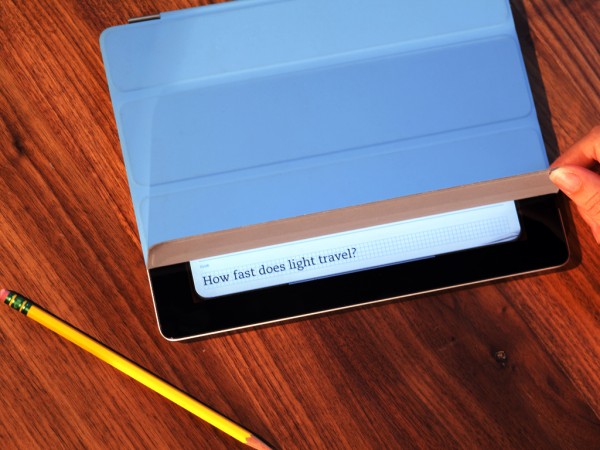 Evernote Peek para o iPad 2 com Smart Cover