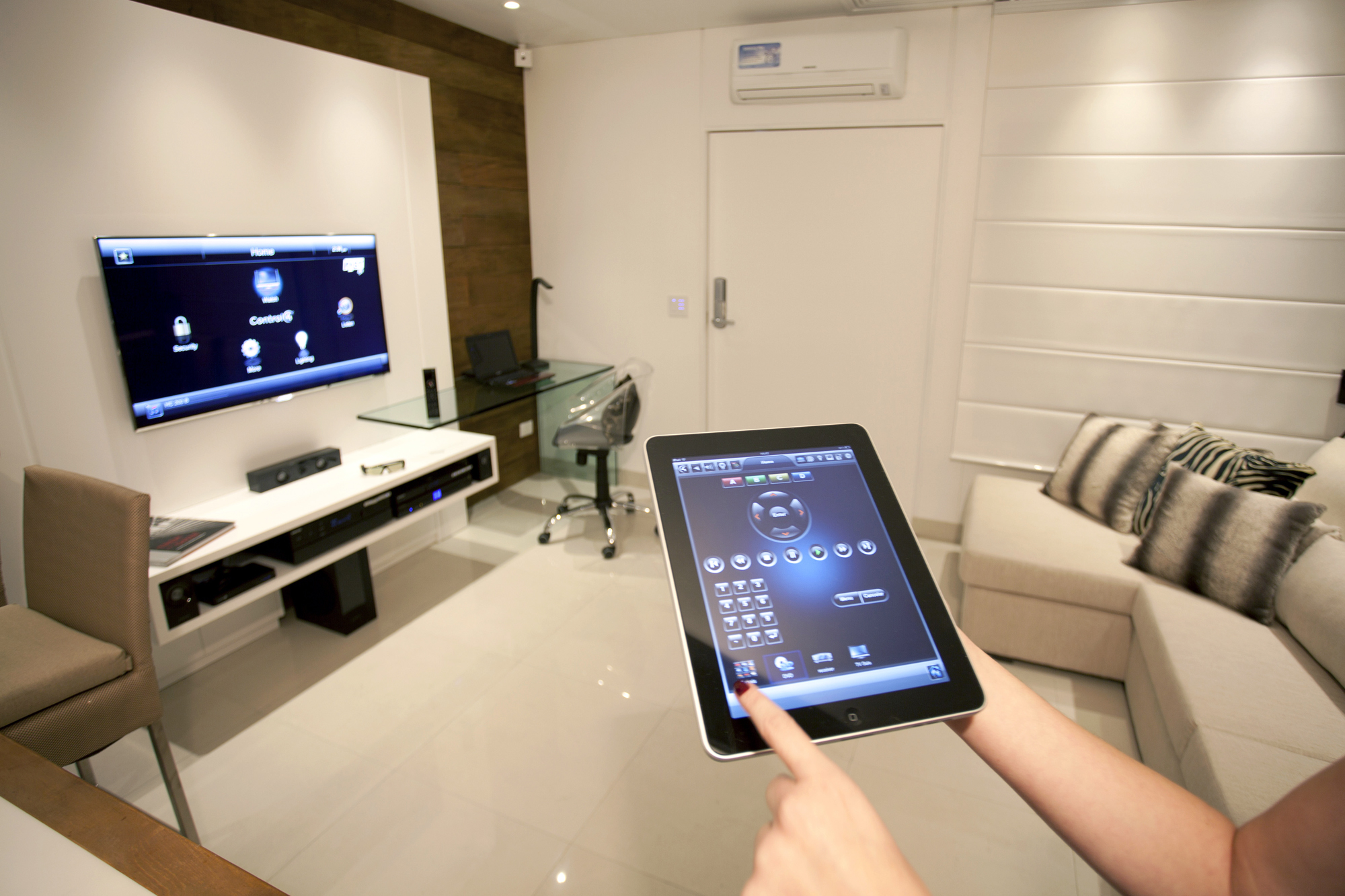 iPad em automação residencial - Fast Shop