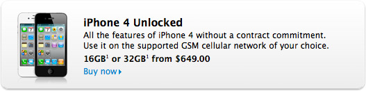 iPhone 4 Unlocked