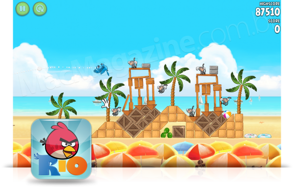 Angry Birds Rio 1.1 no Mac