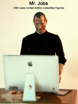 Action figure de Steve Jobs