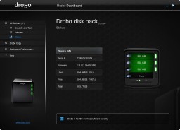 Drobo Dashboard - Mac OS X