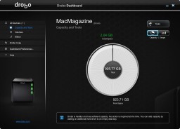 Drobo Dashboard - Mac OS X