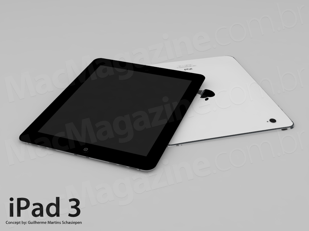 Mockup de iPad 3/HD