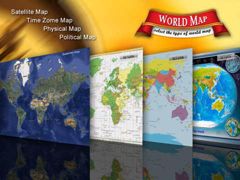 World Atlas for iPad