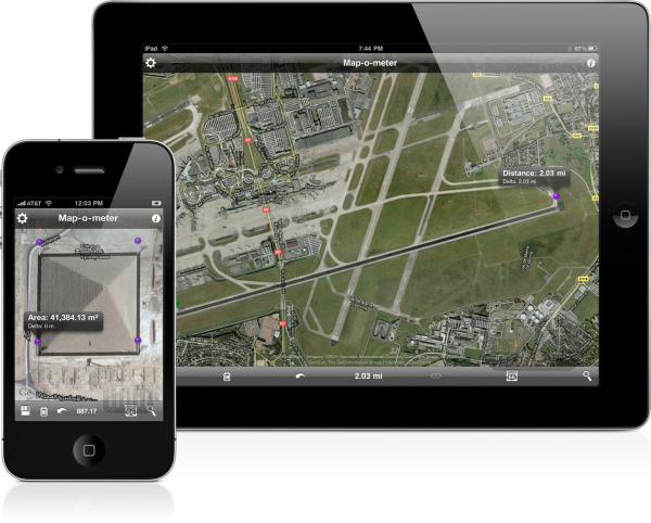 Map-o-meter - iPad e iPhone