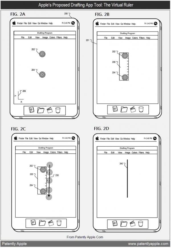Patente de app de desenho no iPad