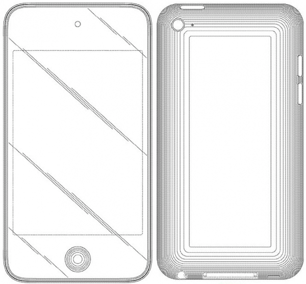 Registro de design do iPod touch 4G