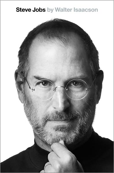 Capa da biografia de Steve Jobs, por Walter Isaacson