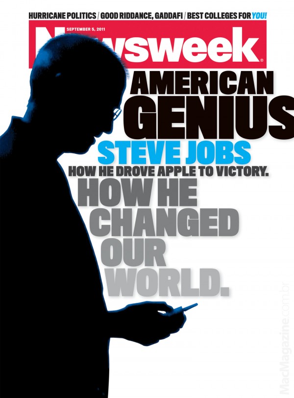 Steve Jobs na capa da Newsweek