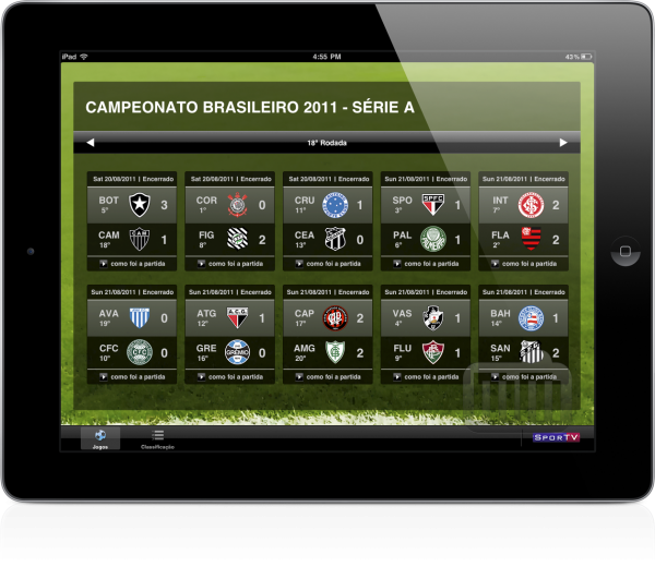 +Futebol para iPad