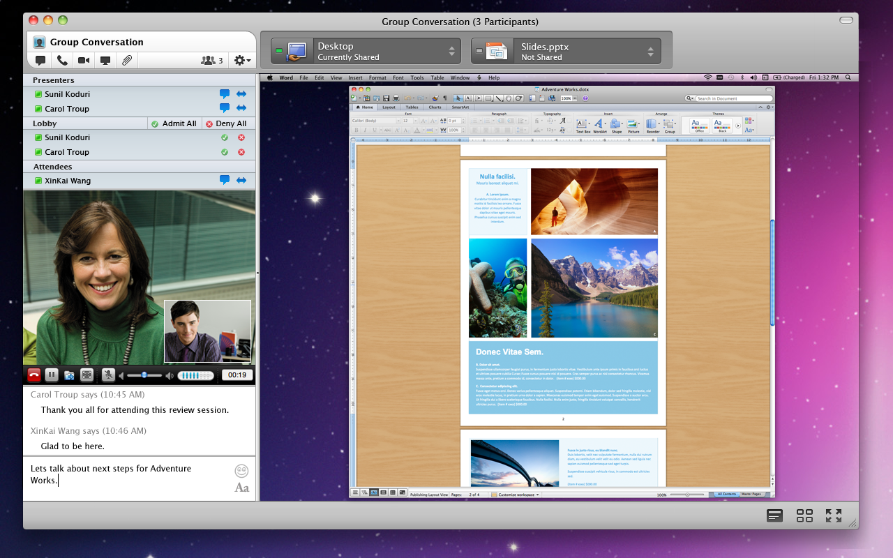 Microsoft Lync 2011 para Mac