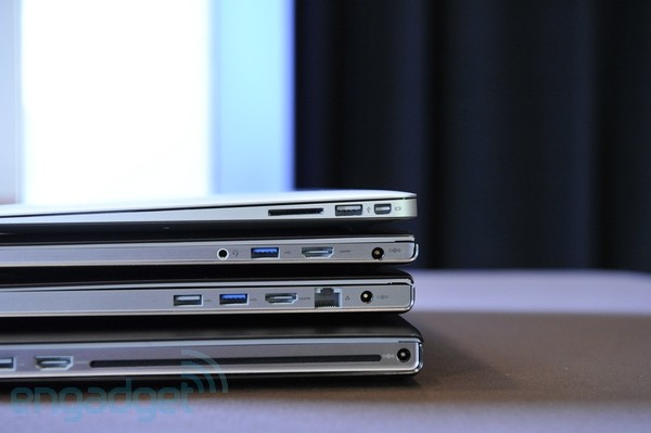 MacBook Air e Lenovo U300, U300S e U400 empilhados - Engagdet