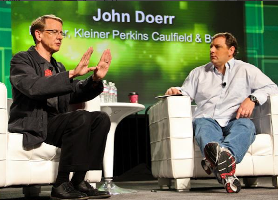 John Doerr no TechCrunch Disrupt