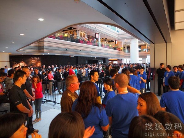 Inauguração da nova Apple Store de Xangai