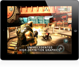 Shadowgun no iPad