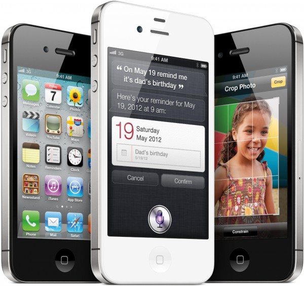 iPhones 4S de frente