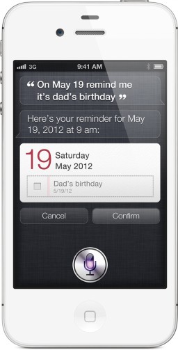 Siri do iPhone 4S