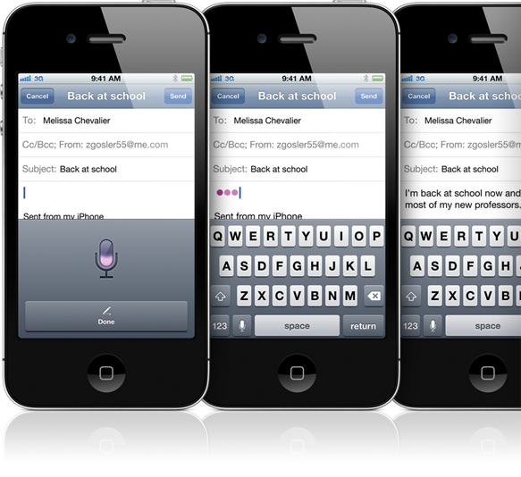 Siri, assistente virtual do iPhone 4S
