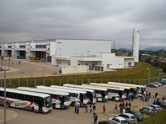 Foxconn em Jundiaí, no Brasil