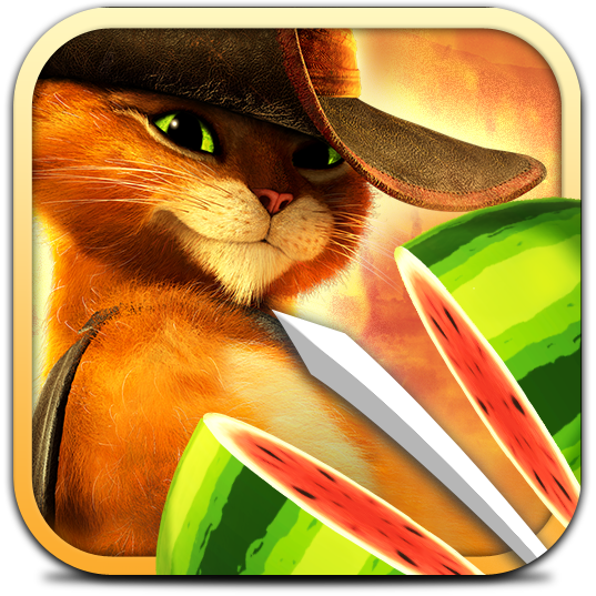 Ícone de Fruit Ninja: Puss in Boots