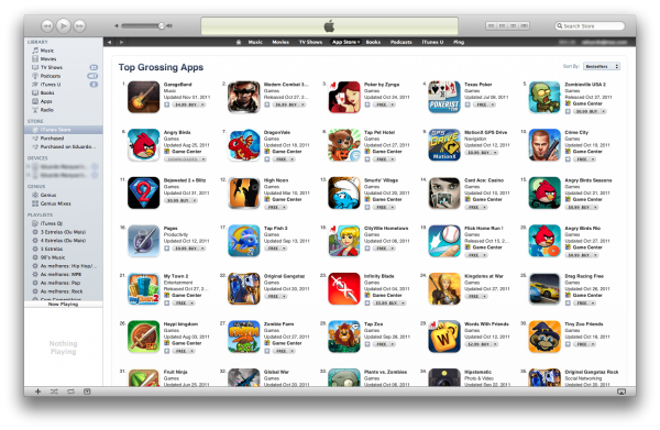 Ranking com os apps mais rentáveis da App Store