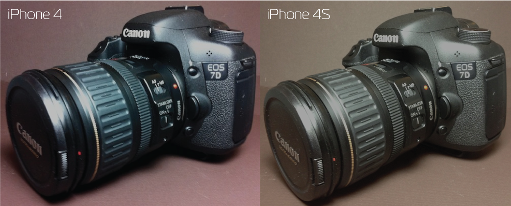 Comparação de imagens do iPhone 4 e 4S - Camera Technica