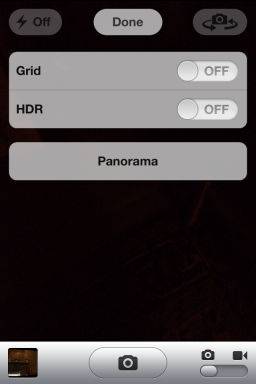 Panorama no iOS 5