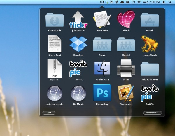 Dropzone - Mac OS X