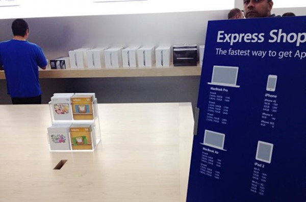 Express Shopping em Apple Retail Store
