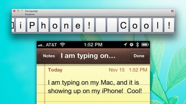 Type2Phone no Mac e no iOS