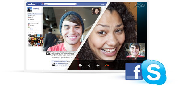 Skype e Facebook