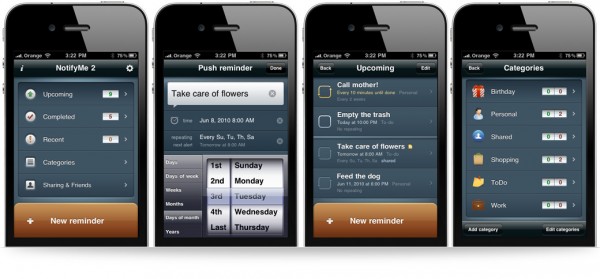 NotifyMe - iPhone