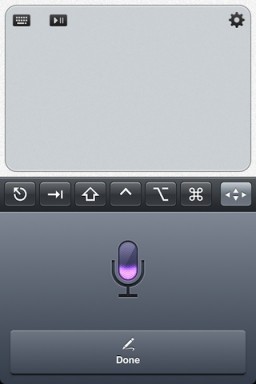 Siri Dictation no TouchPad