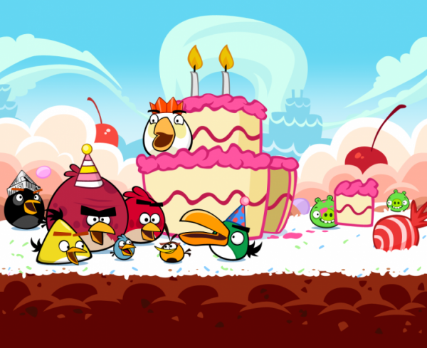 Segundo aniversário de Angry Birds