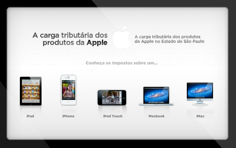 Carga tributária - Apple Brasil