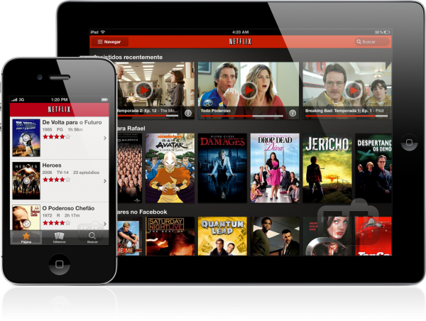 Netflix para iOS - iPad e iPhone