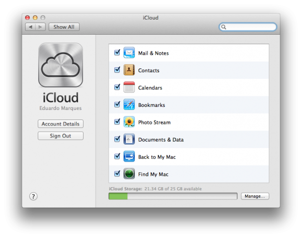 Back to My Mac - iCloud