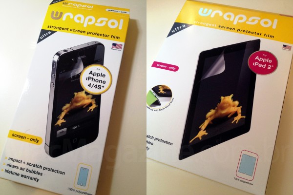 Películas Wrapsol Ultra para iPhone e iPad