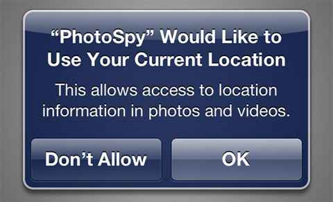 PhotoSpy - iOS