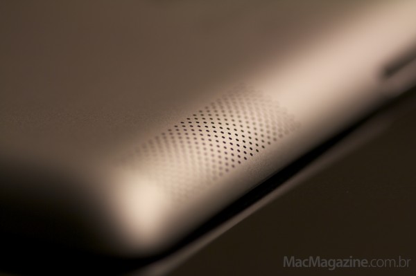 Foto macro do novo iPad