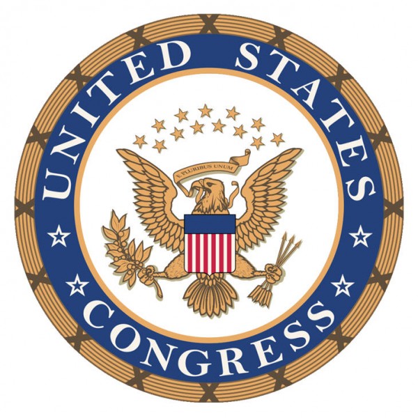 Logo do congresso americano